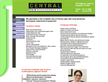 Tablet Screenshot of centralpainmgt.com